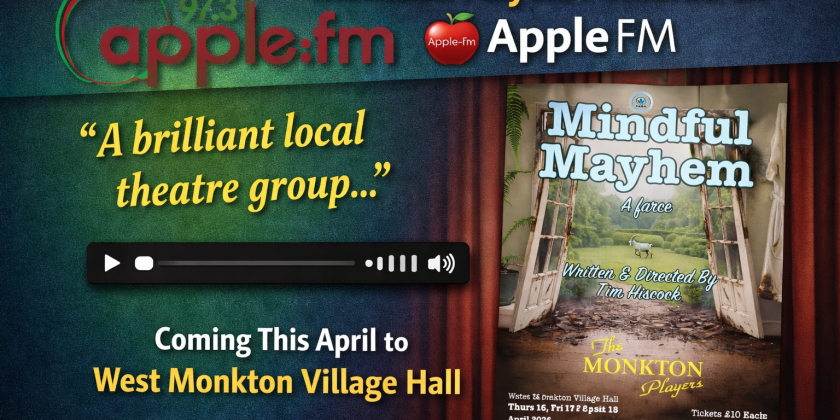 Monkton Players Featured on Apple FM – Listen Again